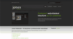 Desktop Screenshot of jones.hu